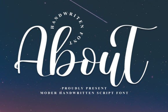 About: A Script Handwritten Font Review