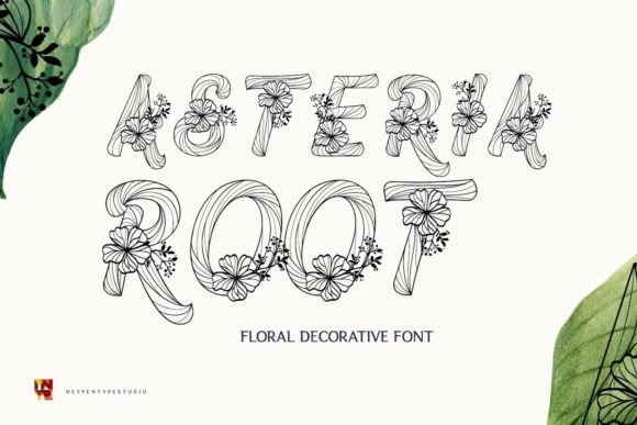 Asteria Root: A Decorative Font for Professional Branding