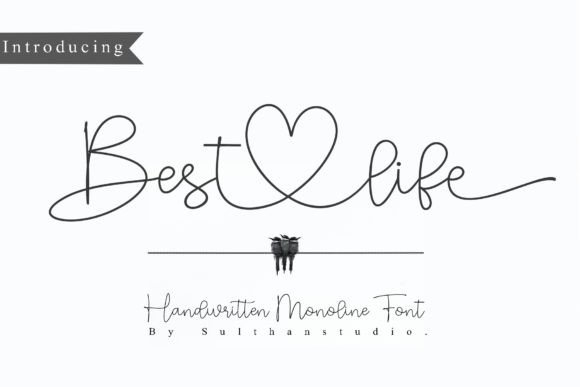 Best Life Font for Branding Projects