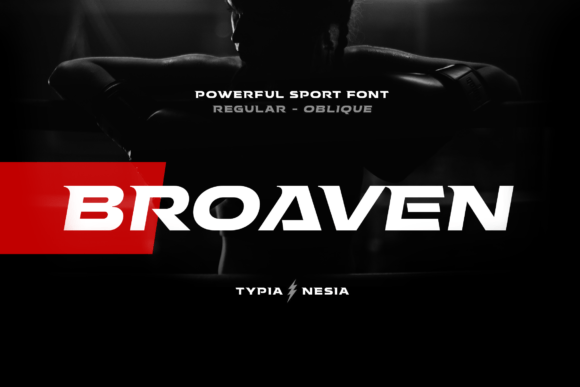 Broaven Slab Serif Font for Bold Brand Campaigns