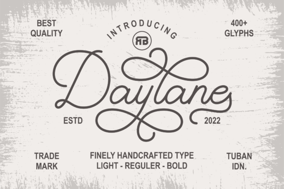 Daylane: A Modern Script Font for Professional Branding