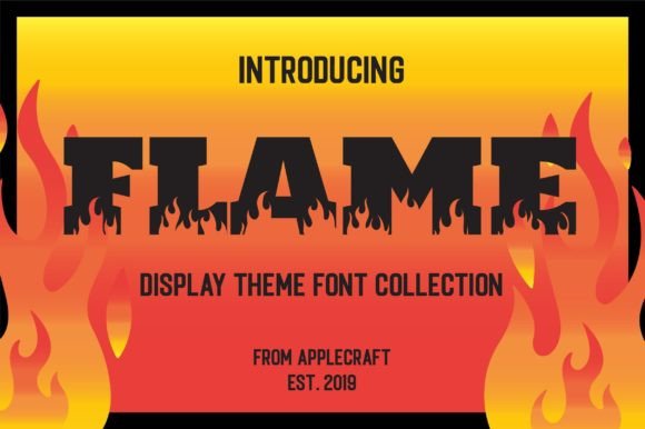Flame Font in Action: A Marketer's Design Workflow