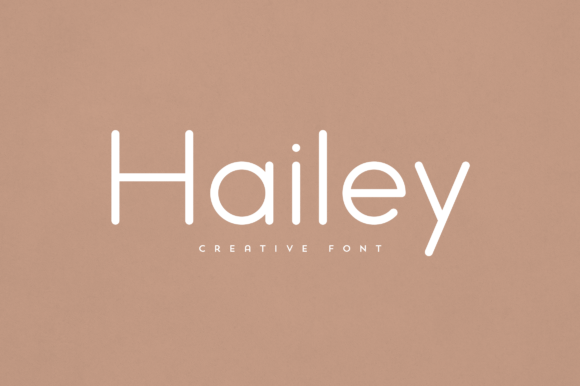 Hailey Sans Serif Font for Modern Web Design