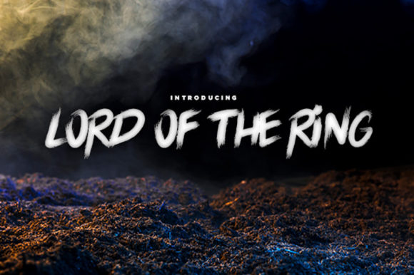 Lord of the Ring Font for Handmade Creations