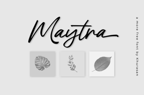 Maytra: A Designer's Take on a Versatile Display Font