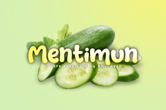 Mentimun: A Modern Handwritten Font for Editorial Design