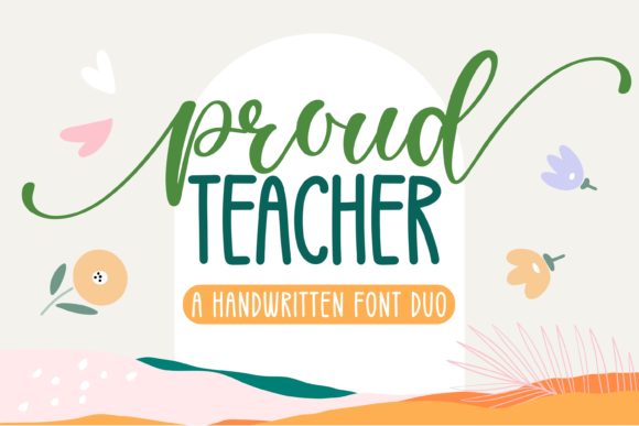 Proud Teacher Font for Digital Creativity