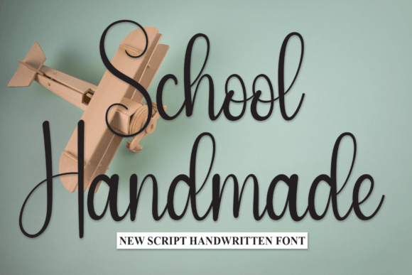 School Handmade Font Review