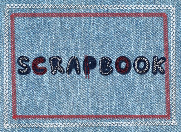 Scrapbook Font for Branding Projects