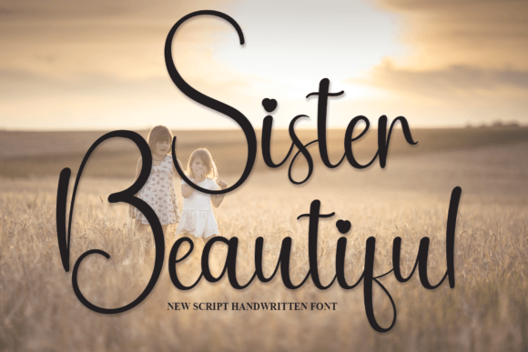 Sister Beautiful Font for Web Design