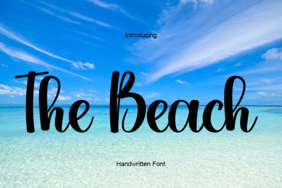 The Beach Font: Elevating Campaigns with Timeless Handwritten Style