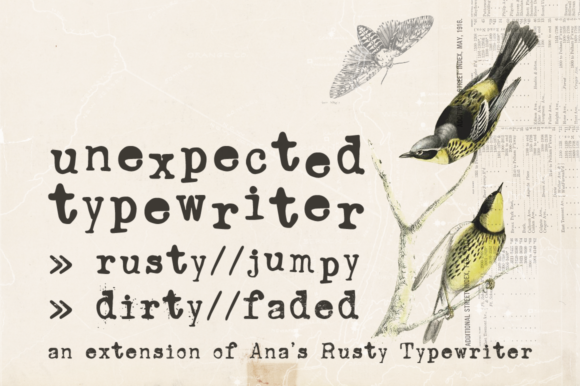 Unexpected Typewriter: A Font That Elevates Brand Design